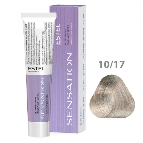 Краска для волос безаммиачная ESTEL SENSATION DE LUXE 10/17 60мл